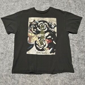 Jujutsu Kaisen Anime Graphic T-Shirt Black Men's Size Large